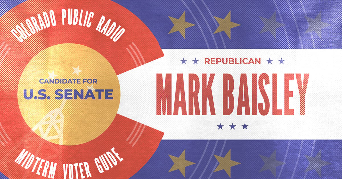 US Senate: Republican Mark Baisley