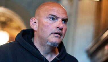 ‘I’m not going to be a Republican!’: John Fetterman promises, again, not to defect