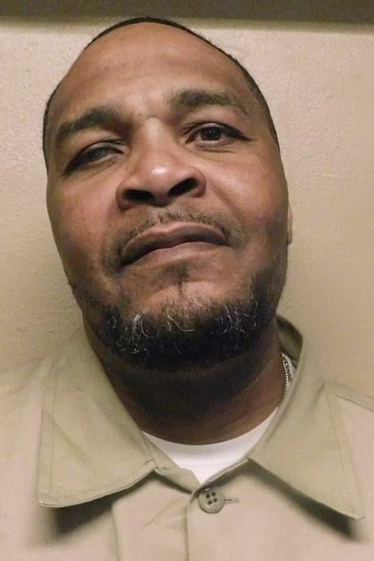 Jeffery Lee posing for a mugshot. 