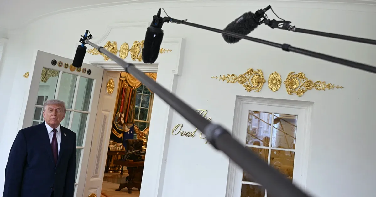 MS NOW journalists denied entry to White House on day after Trump bans them in First Amendment test