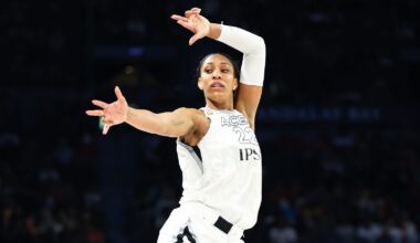 TST Images: Aces defeat the Sparks, 89-79, at Michelob ULTRA Arena