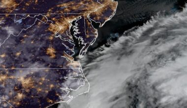Rare September Nor’easter set to slam East Coast with heavy rain, damaging winds