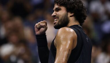 U.S. Open 2026 live updates: Latest as Ben Shelton leads Carlos Alcaraz in epic quarterfinal