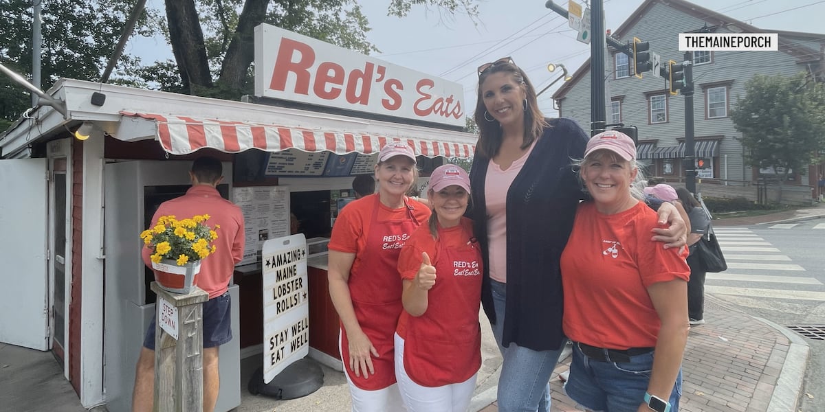 Basketball legend Kara Wolters tries odd jobs in Maine for new podcast