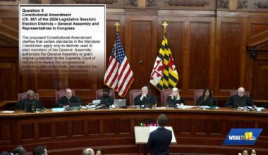 Maryland Supreme Court rules on redistricting ballot question