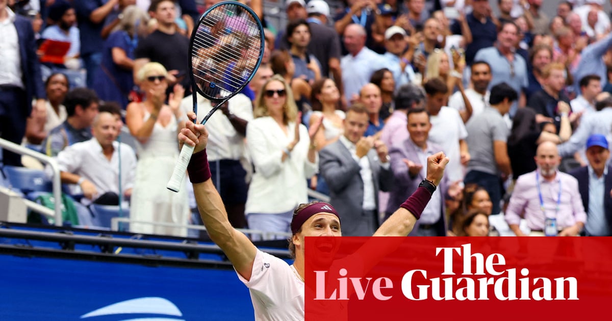US Open 2026 men’s final: Alexander Zverev beats Ben Shelton in four sets to claim title – as it happened | US Open Tennis 2026