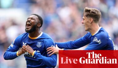 Everton 2-2 Manchester United: Premier League –as it happened | Premier League