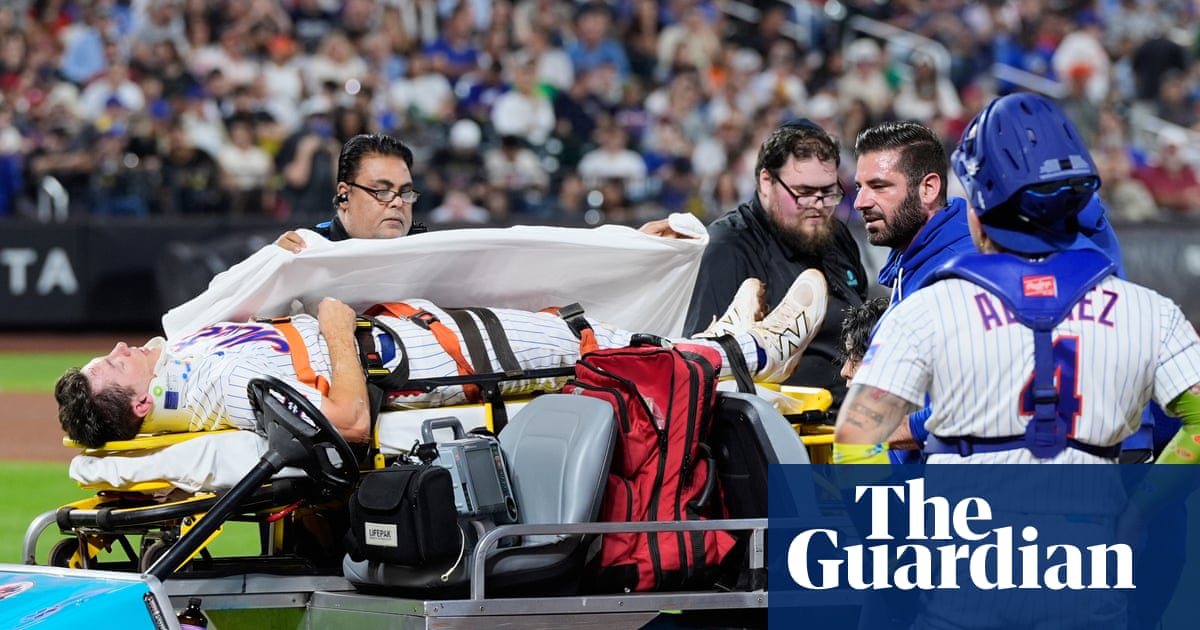 Mets’ Jared Young knocked out after taking knee to head in ‘terrifying’ collision | MLB