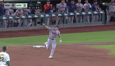 Spence hits first 3 homers of career, helps Astros survive Athletics 7-5 to keep playoff hopes alive