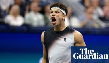 Shelton tips Tiafoe at US Open to move one win from ending 23-year drought | US Open Tennis 2026