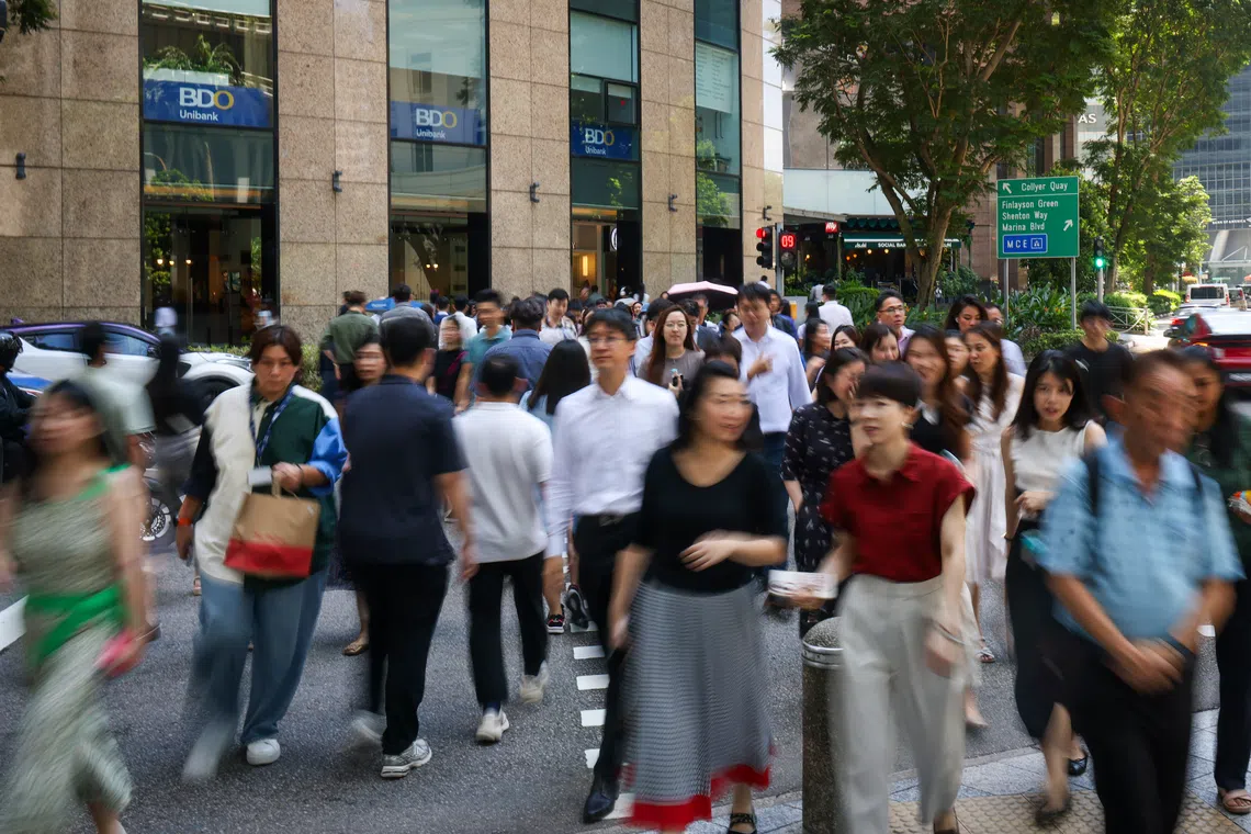 The labour market is also showing signs of softening, said the Ministry of Manpower, which released its labour report on Sept 21.