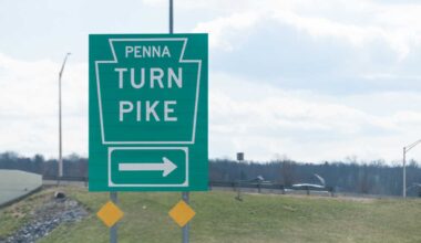 Coroner responds after vehicle crashes down Pa. Turnpike embankment, police say