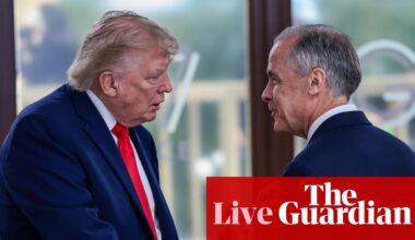 Trump doubles down on Canada trade war as talks remain stalled – US politics live | US Congress