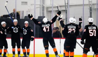 Flyers prospect Jack Berglund is learning through the long road