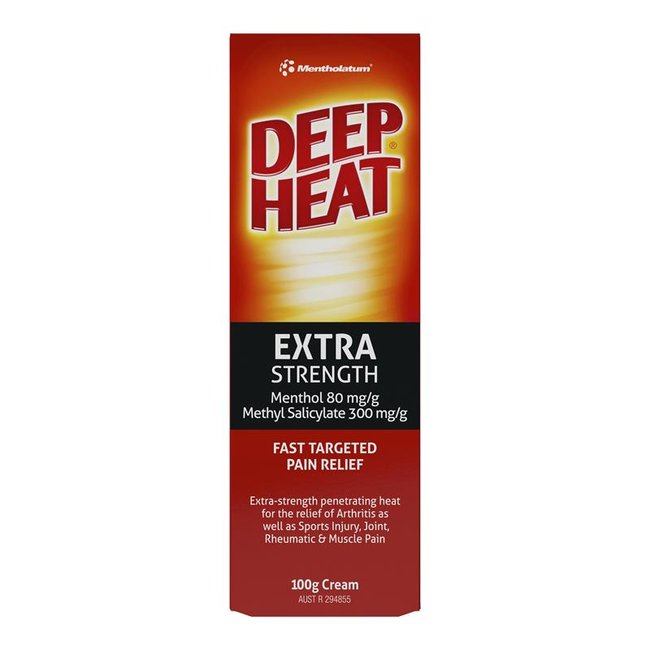 An urgent recall notice has been issued for 100g packages of Deep Heat Extra Strength cream after a bacterial contamination was found.