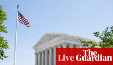 Democratic lawmakers call for protections over third country deportations after ‘indefensible’ court ruling – US politics live | US supreme court