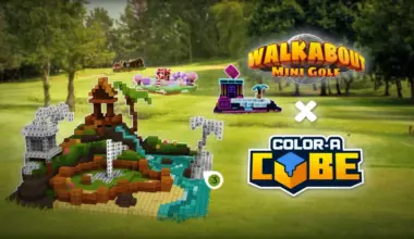 Color-A-Cube Voxelizes Walkabout Mini Golf Courses In New Collab