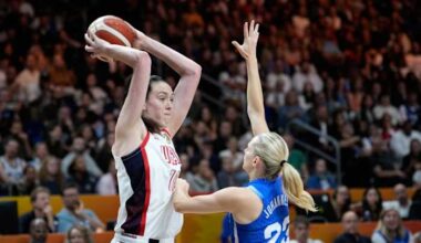 US wins fifth straight women's FIBA World Cup title, beating France 97-79