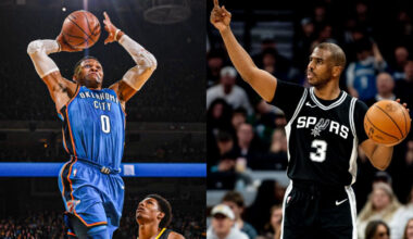 Russell Westbrook was traded for Chris Paul in the NBA and now they’re trading alley-oops aboard a yacht