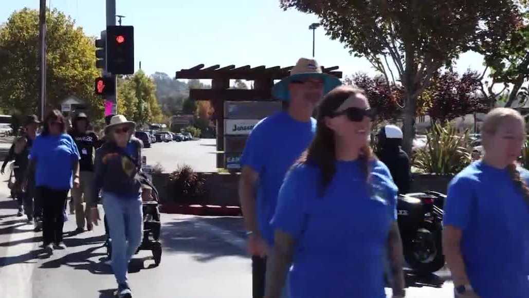 Calif. walk honors loved ones and raises mental health awareness