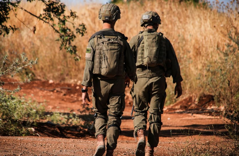 IDF soldiers patrol by the Lebanese border in northern Israel, June 9, 2026