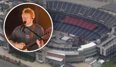 Ed Sheeran's concerts at Gillette Stadium canceled citing nor'easter