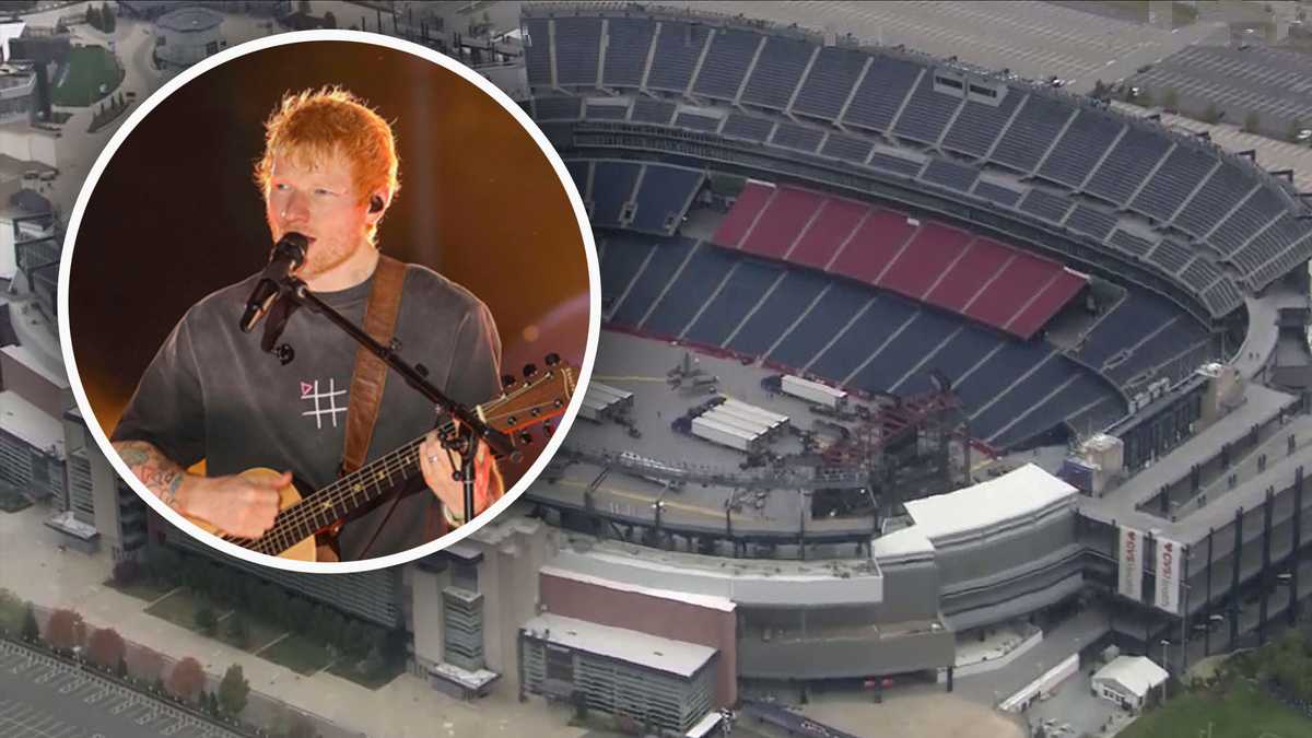 Ed Sheeran's concerts at Gillette Stadium canceled citing nor'easter