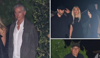 Gov. Gavin Newsom Enjoys Dinner with Leonardo DiCaprio, Robert De Niro, and Tobey Maguire
