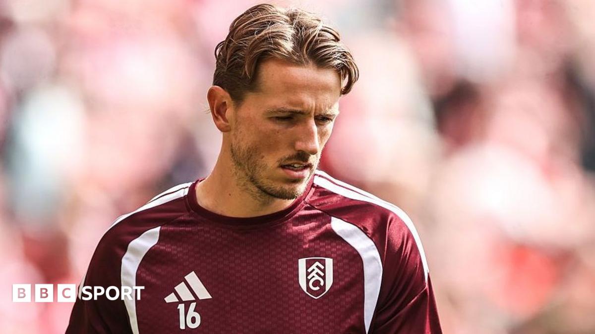 Fulham's Sander Berge before the Premier League match against Sunderland