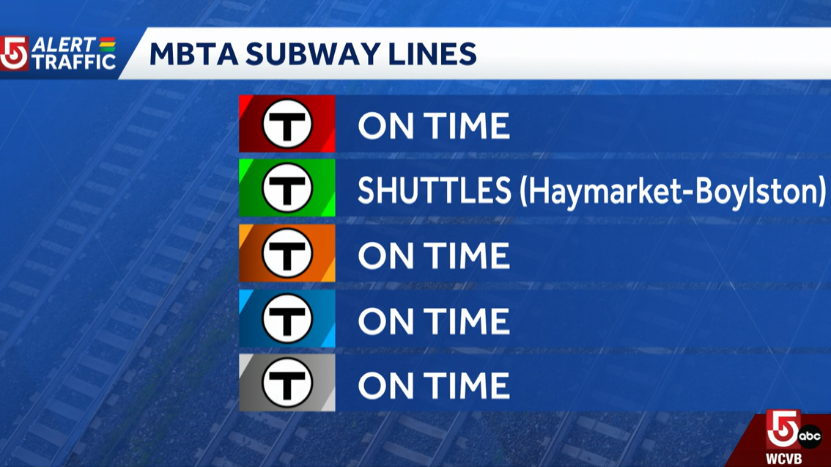 Track maintenance vehicle derails; shuttle buses replace train service on Green Line