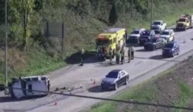 I-79 crash in South Fayette Township, Pennsylvania