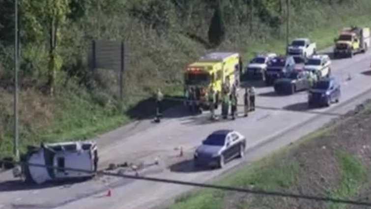 I-79 crash in South Fayette Township, Pennsylvania