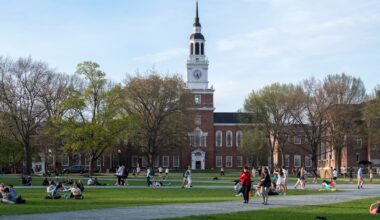 Dartmouth College campus, in Hanover, N.H., May 1, 2025.
