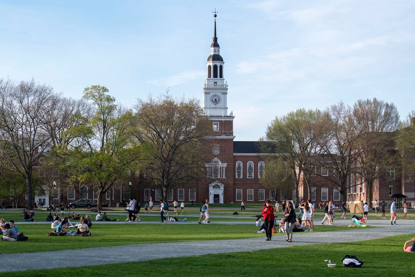 Dartmouth College campus, in Hanover, N.H., May 1, 2025.