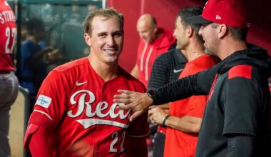 Bleday hits 24th homer, Lowder pitches 6 innings for first win since August as Reds beat Blue Jays