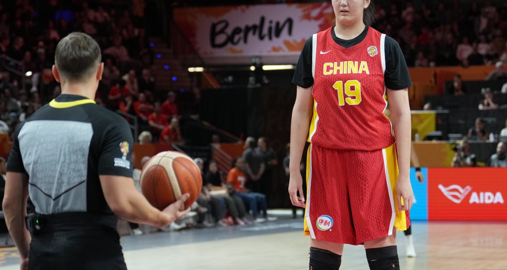 China's 7-foot-3 Zhang Ziyu looms over opponents on debut at Women’s Basketball World Cup