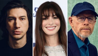 Adam Driver, Anne Hathaway 'Alone at Dawn' Sets Christmas 2027 Rollout
