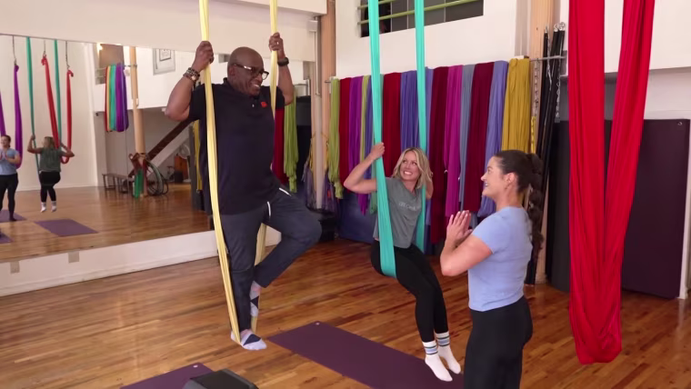 al roker aerial yoga