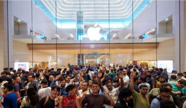 The latest iPhone, Apple Watch, and AirPods lineups arrive in stores worldwide