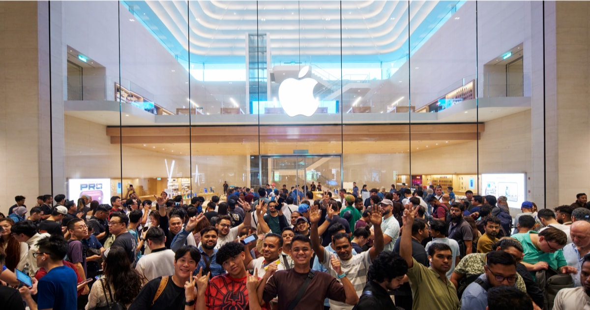 The latest iPhone, Apple Watch, and AirPods lineups arrive in stores worldwide