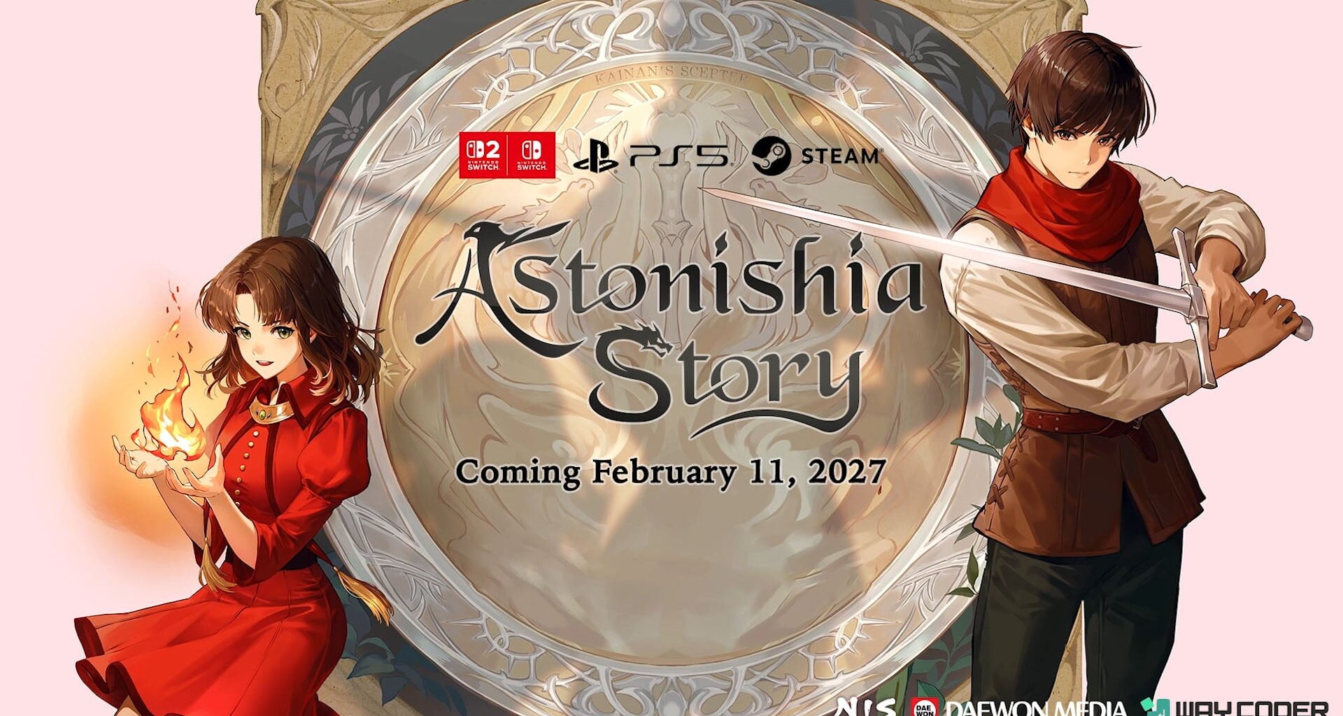 Astonishia Story coming west on February 11, 2027 for PS5, Switch 2, Switch, and PC