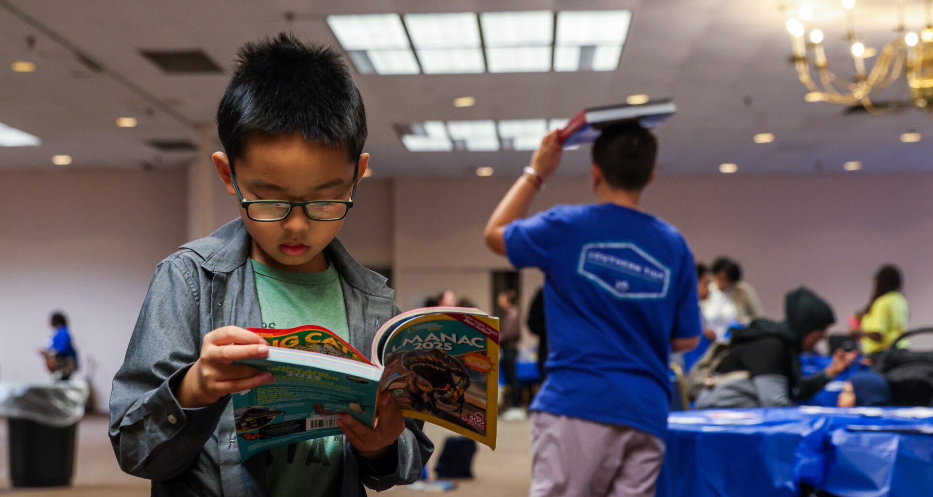 Students, teachers pick up books at annual BTU back to school giveaway