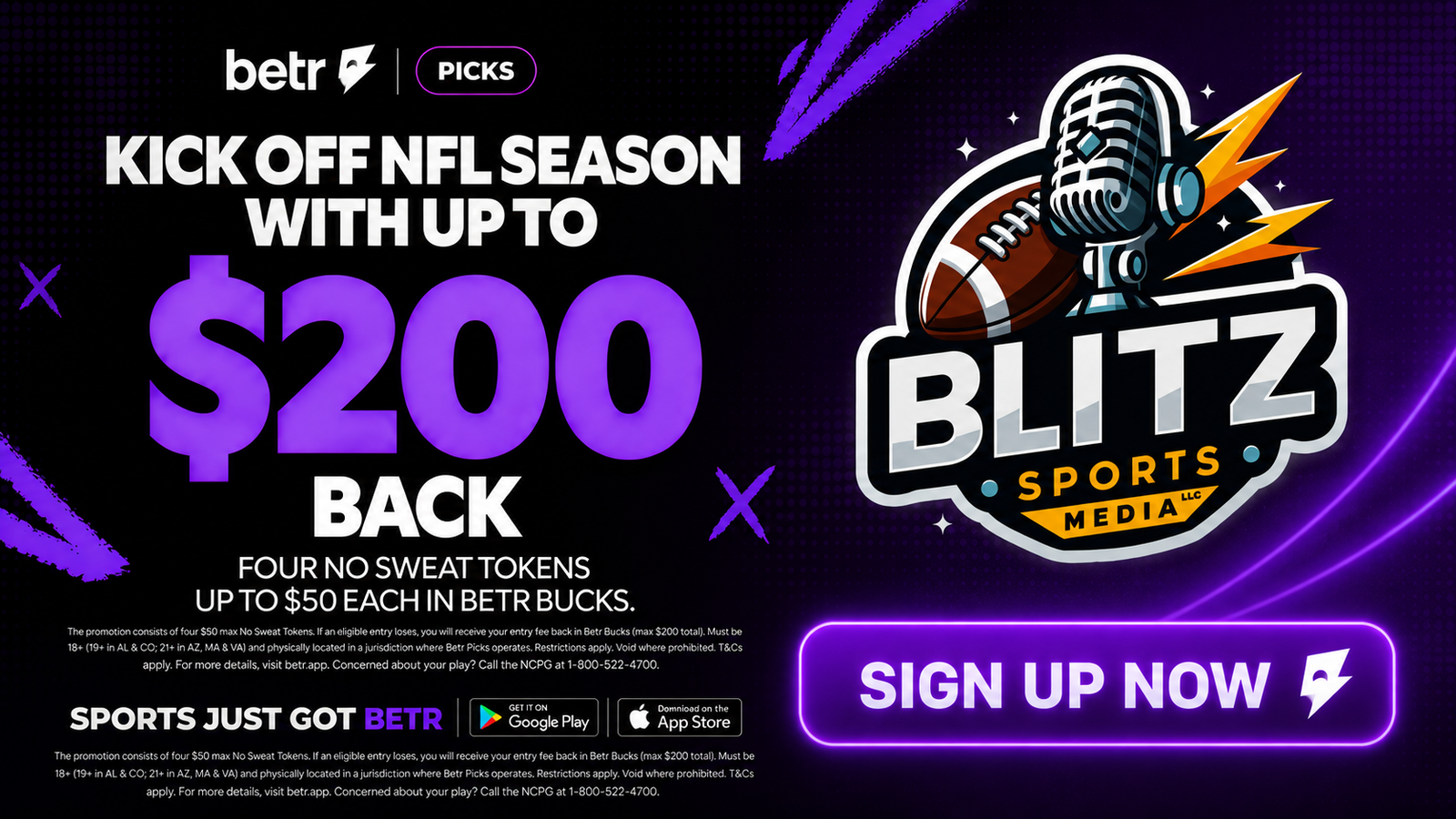 Betr - Official Partner of Blitz Sports Media