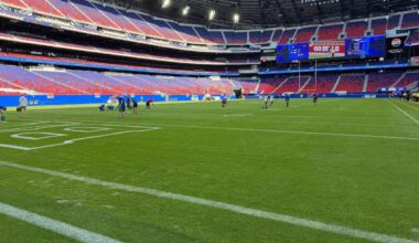 What went wrong with the grass at the Bills’ new stadium? ‘Somebody fell asleep’
