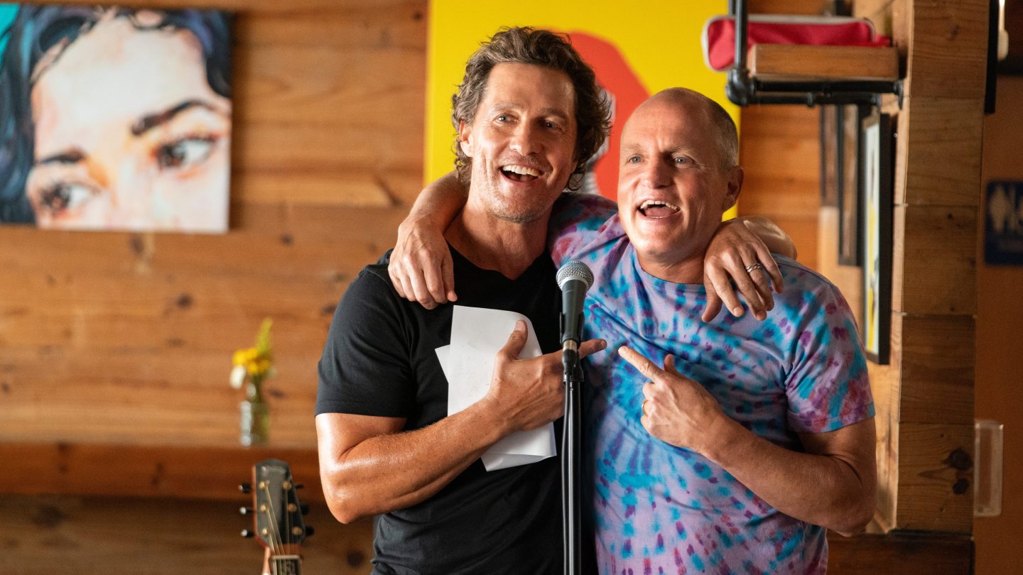 Woody Harrelson, Matthew McConaughey Explain Emmys and 'Brothers'