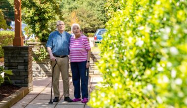 Carol and Eldon Clingan outside their apartment last month. Eldon Clingan will soon either have to find a new oncologist or change insurance plans because his Medicare Advantage plan is dropping Dana-Farber Cancer Institute from its network.