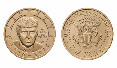 U.S. Mint puts golden $1 coin with Trump’s image into circulation - The Washington Post