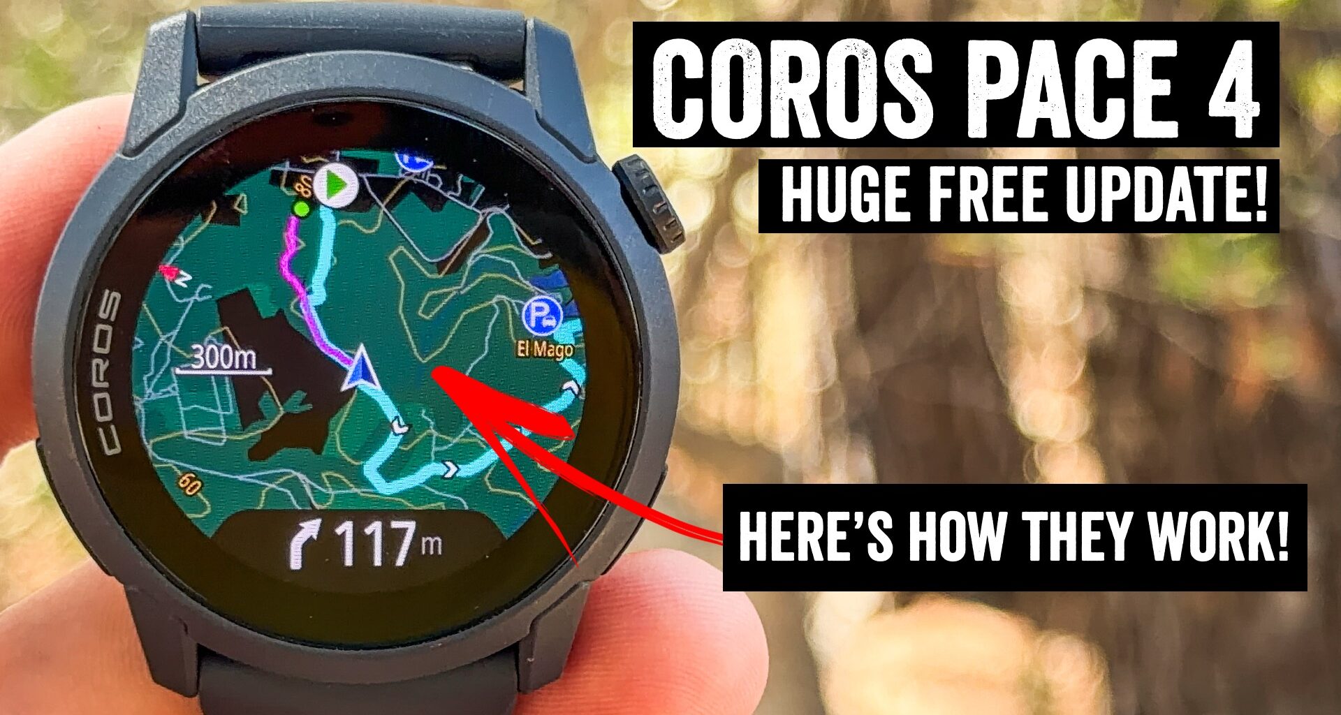 Massive News: COROS To Add Full Mapping to Pace 4 Watches