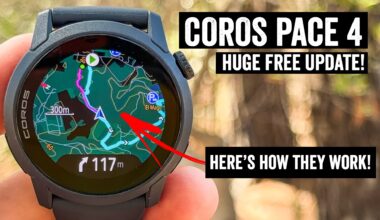 Massive News: COROS To Add Full Mapping to Pace 4 Watches
