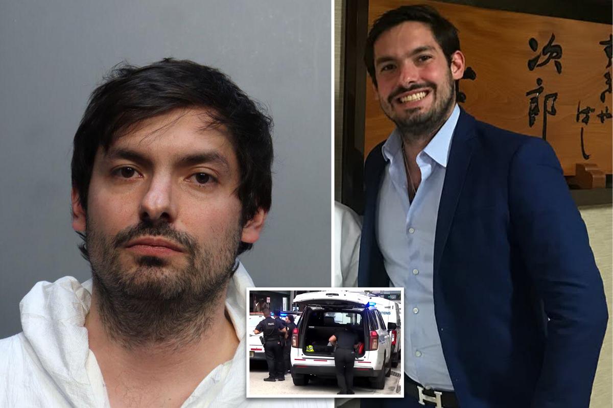 Manager of ritzy Miami steakhouse accused of stabbing mom to death inside luxury high-rise apartment